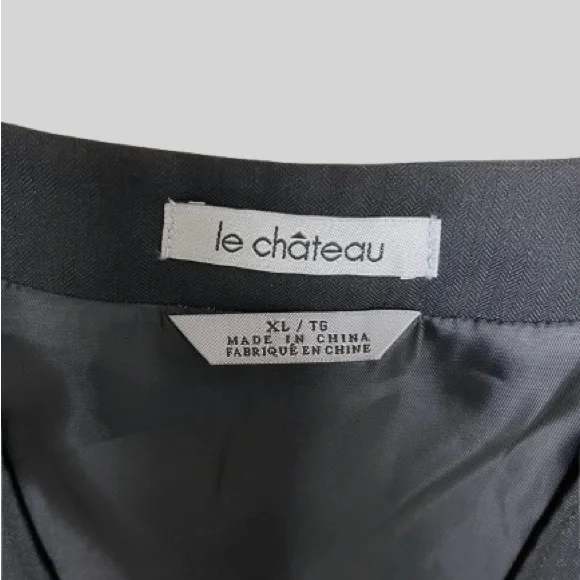 Le Chateau Charcoal Vest - Picture 2 of 3